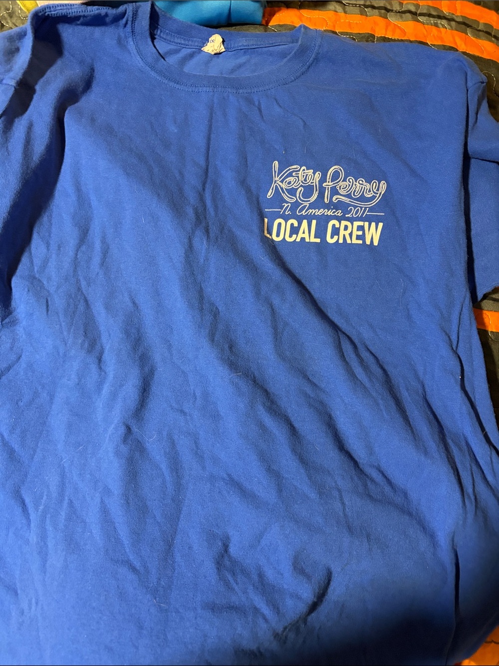 Katy Perry Collections Royal Blue Local Crew T‑Shirt